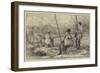 Fishing at The Bay, West Drayton-Frank Feller-Framed Giclee Print