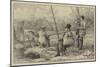 Fishing at The Bay, West Drayton-Frank Feller-Mounted Giclee Print