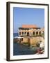 Fishing at the Corniche and Harbour Area, Beirut, Lebanon, Middle East-Christian Kober-Framed Photographic Print