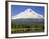 Fishing at Trillium Lake-Steve Terrill-Framed Photographic Print