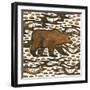 Fishing Bear, 2001-Nat Morley-Framed Giclee Print