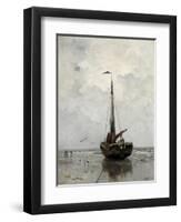 Fishing Boat, 1878-Jacob Maris-Framed Giclee Print