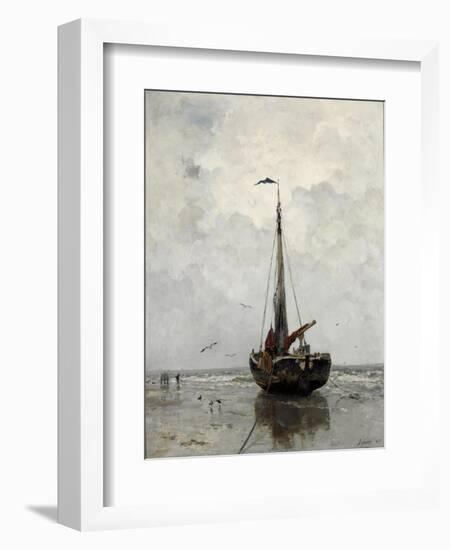 Fishing Boat, 1878-Jacob Maris-Framed Giclee Print