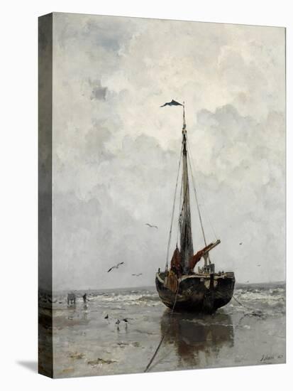 Fishing Boat, 1878-Jacob Maris-Stretched Canvas