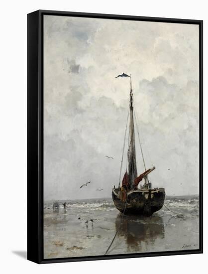 Fishing Boat, 1878-Jacob Maris-Framed Stretched Canvas