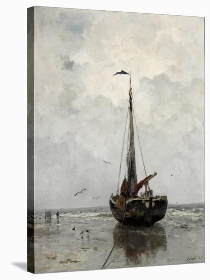 Fishing Boat, 1878-Jacob Maris-Stretched Canvas