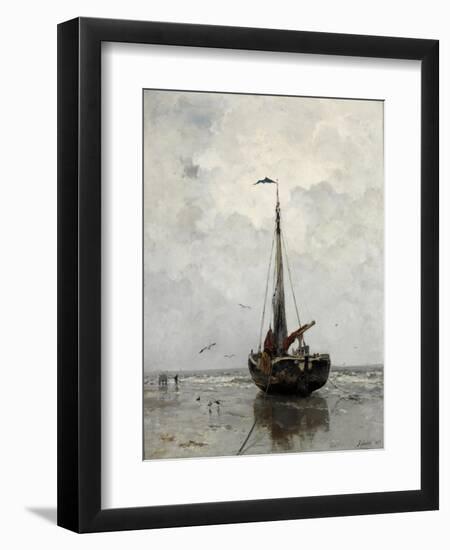 Fishing Boat, 1878-Jacob Maris-Framed Premium Giclee Print