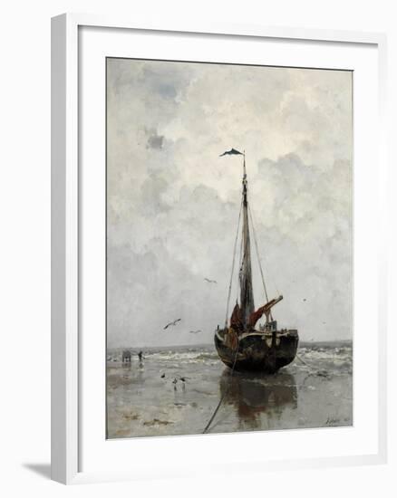 Fishing Boat, 1878-Jacob Maris-Framed Giclee Print