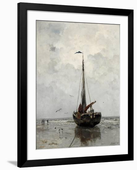 Fishing Boat, 1878-Jacob Maris-Framed Giclee Print