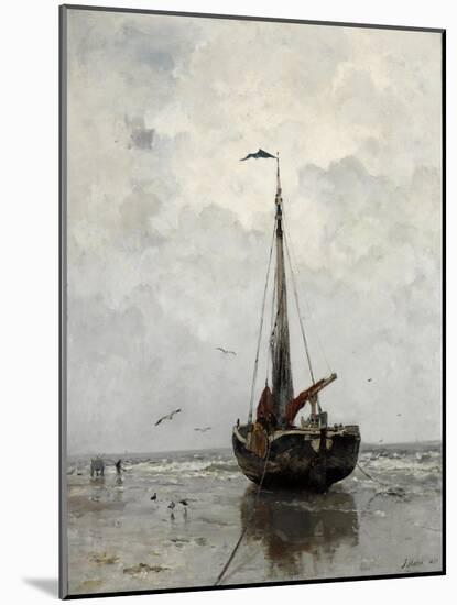 Fishing Boat, 1878-Jacob Maris-Mounted Giclee Print