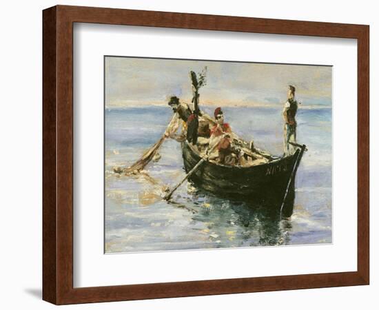 Fishing Boat, 1881-Henri de Toulouse-Lautrec-Framed Giclee Print