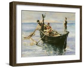 Fishing Boat, 1881-Henri de Toulouse-Lautrec-Framed Giclee Print