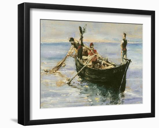 Fishing Boat, 1881-Henri de Toulouse-Lautrec-Framed Giclee Print