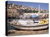 Fishing Boat and Tackle, France-Ken Gillham-Stretched Canvas