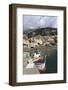 Fishing Boat at Quayside and Positano Town, Costiera Amalfitana (Amalfi Coast), Campania, Italy-Eleanor Scriven-Framed Photographic Print