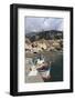 Fishing Boat at Quayside and Positano Town, Costiera Amalfitana (Amalfi Coast), Campania, Italy-Eleanor Scriven-Framed Photographic Print