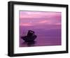 Fishing Boat at Sunset, Bunaken, Sulawesi, Indonesia-Jay Sturdevant-Framed Photographic Print