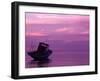 Fishing Boat at Sunset, Bunaken, Sulawesi, Indonesia-Jay Sturdevant-Framed Photographic Print