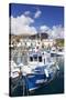 Fishing Boat at the Old Port of Puerto De Mogan-Markus Lange-Stretched Canvas