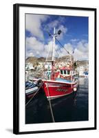 Fishing Boat at the Old Port of Puerto De Mogan-Markus Lange-Framed Photographic Print