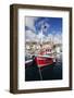 Fishing Boat at the Old Port of Puerto De Mogan-Markus Lange-Framed Photographic Print