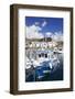 Fishing Boat at the Old Port of Puerto De Mogan-Markus Lange-Framed Photographic Print