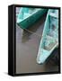 Fishing Boat, Barra De Potosi, Guerrero, Mexico-Walter Bibikow-Framed Stretched Canvas