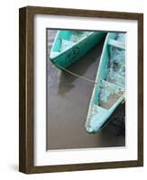 Fishing Boat, Barra De Potosi, Guerrero, Mexico-Walter Bibikow-Framed Photographic Print