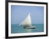 Fishing Boat, Caye Caulker, Belize-Russell Young-Framed Photographic Print