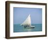 Fishing Boat, Caye Caulker, Belize-Russell Young-Framed Photographic Print