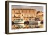 Fishing Boat, Centuri Port, Corsica, France, Mediterranean, Europe-Markus Lange-Framed Photographic Print