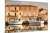 Fishing Boat, Centuri Port, Corsica, France, Mediterranean, Europe-Markus Lange-Mounted Photographic Print