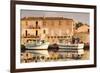 Fishing Boat, Centuri Port, Corsica, France, Mediterranean, Europe-Markus Lange-Framed Photographic Print