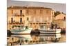 Fishing Boat, Centuri Port, Corsica, France, Mediterranean, Europe-Markus Lange-Mounted Photographic Print