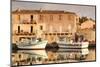 Fishing Boat, Centuri Port, Corsica, France, Mediterranean, Europe-Markus Lange-Mounted Photographic Print