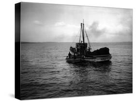 Fishing Boat, Circa 1913-Asahel Curtis-Stretched Canvas