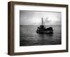 Fishing Boat, Circa 1913-Asahel Curtis-Framed Giclee Print