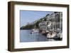 Fishing Boat Coming in to Moor Alongside Other Fishing Boats and Sailing Yachts in Looe Harbour-Nick Upton-Framed Photographic Print