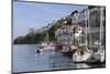 Fishing Boat Coming in to Moor Alongside Other Fishing Boats and Sailing Yachts in Looe Harbour-Nick Upton-Mounted Photographic Print