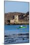 Fishing Boat, Cromwell's Castle on Tresco, Isles of Scilly, England, United Kingdom, Europe-Robert Harding-Mounted Photographic Print