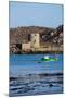 Fishing Boat, Cromwell's Castle on Tresco, Isles of Scilly, England, United Kingdom, Europe-Robert Harding-Mounted Photographic Print