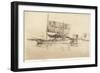 Fishing-Boat from The Second Venice Set, 1879-1880-James Abbott McNeill Whistler-Framed Giclee Print