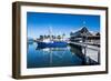 Fishing Boat Harbour of Fremantle, Western Australia, Australia, Pacific-Michael Runkel-Framed Photographic Print