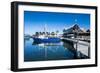 Fishing Boat Harbour of Fremantle, Western Australia, Australia, Pacific-Michael Runkel-Framed Photographic Print