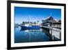 Fishing Boat Harbour of Fremantle, Western Australia, Australia, Pacific-Michael Runkel-Framed Photographic Print