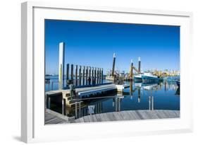 Fishing Boat Harbour of Fremantle, Western Australia, Australia, Pacific-Michael Runkel-Framed Photographic Print