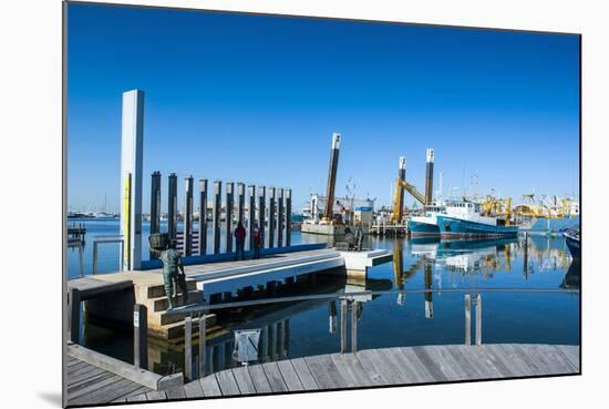 Fishing Boat Harbour of Fremantle, Western Australia, Australia, Pacific-Michael Runkel-Mounted Photographic Print