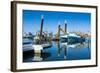 Fishing Boat Harbour of Fremantle, Western Australia, Australia, Pacific-Michael Runkel-Framed Photographic Print