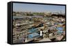 Fishing Boat Harbour, Porbander, Gujarat, India, Asia-Tony Waltham-Framed Stretched Canvas