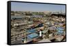 Fishing Boat Harbour, Porbander, Gujarat, India, Asia-Tony Waltham-Framed Stretched Canvas